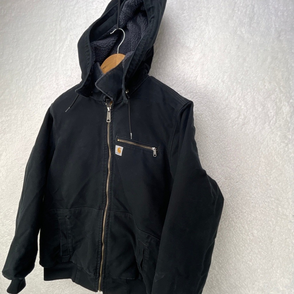 Carhartt Wildwood Jacket Sherpa Lined Womens‎ XL Extra Large 100815-001 Black - Picture 11 of 16